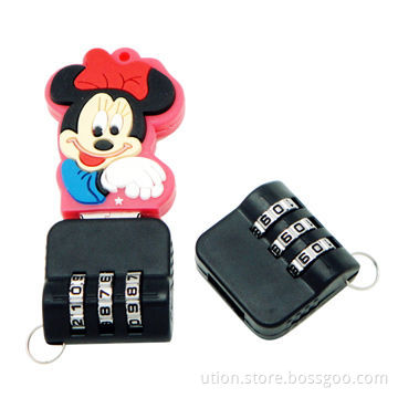 Lock USB Flash Drive 2.0 with 1 to 32GB Memory Capacity, Data Protected